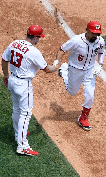 Rendon homers, red-hot Nationals complete sweep of Marlins